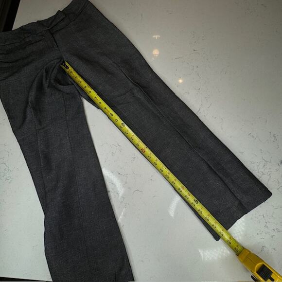 Kasper Cross Dye Linen Blend Dress Slacks Pants Size 4 Petite Black - Picture 10 of 12
